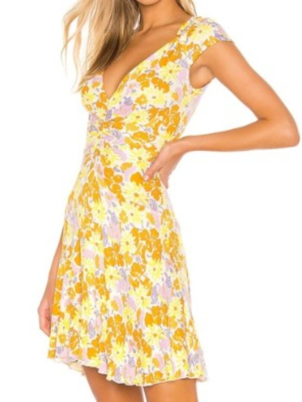 Free People Key To Your Heart Mini Dress XS